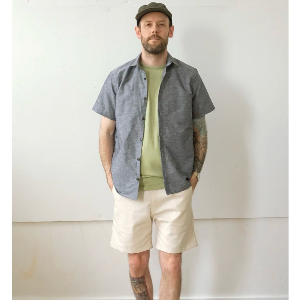Freeman (made in Seattle) Short Sleeve Weathervane size small